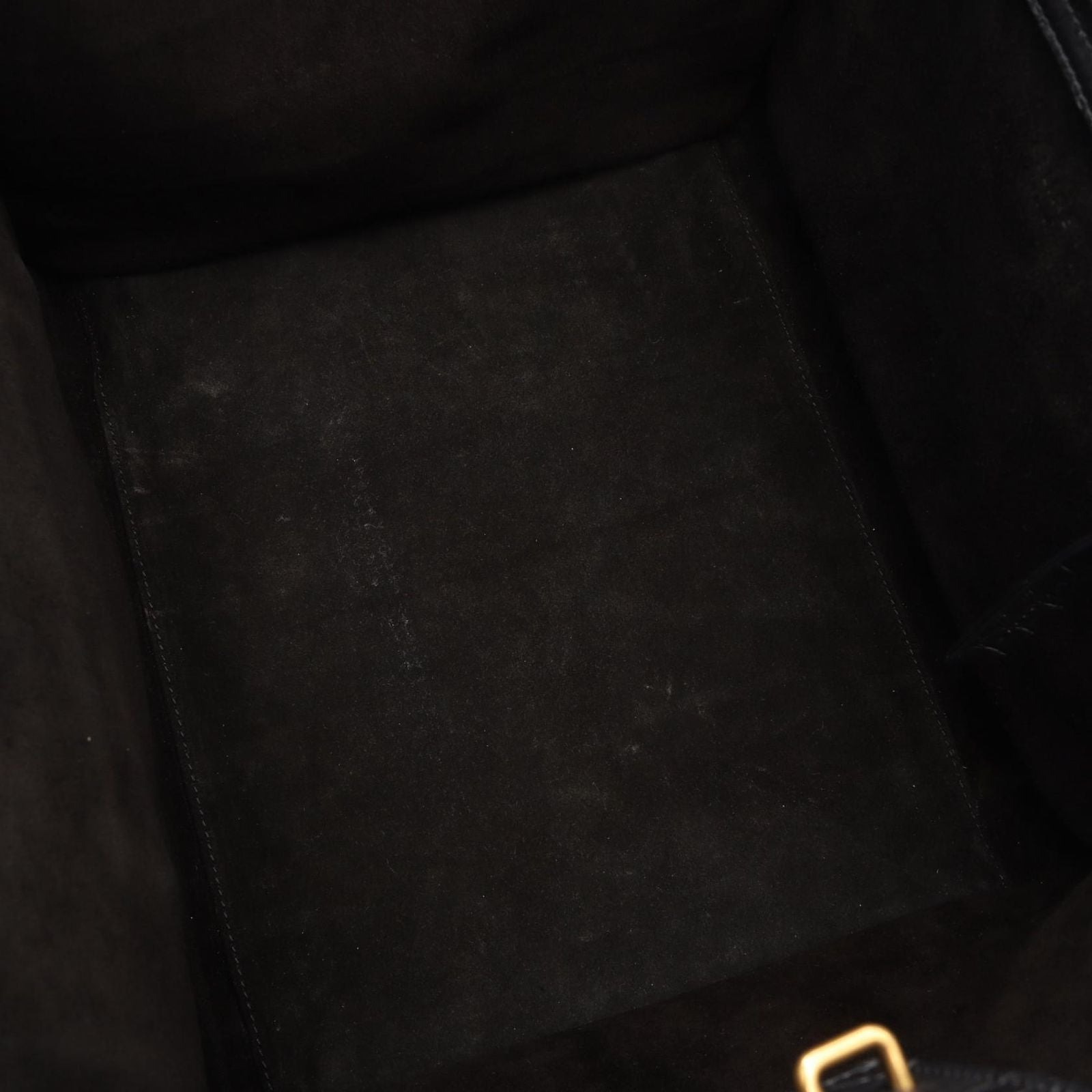Celine Tote Luggage Phantom Black Leather — view 5