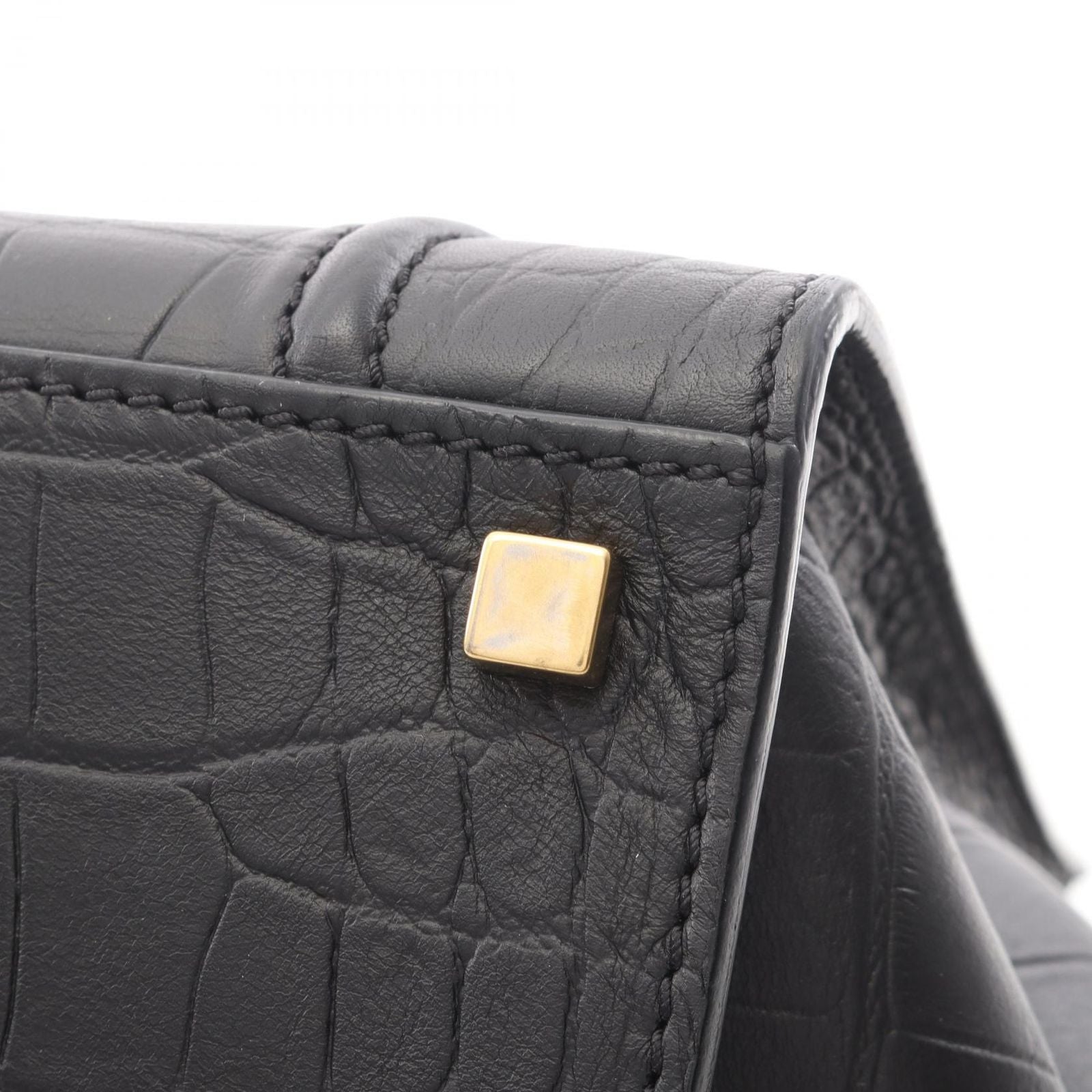 Celine Tote Luggage Phantom Black Leather — view 7