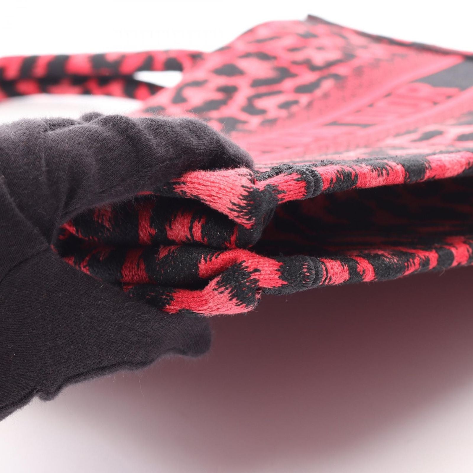 Dior Tote Book Leopard Print Pink Red Canvas — view 7