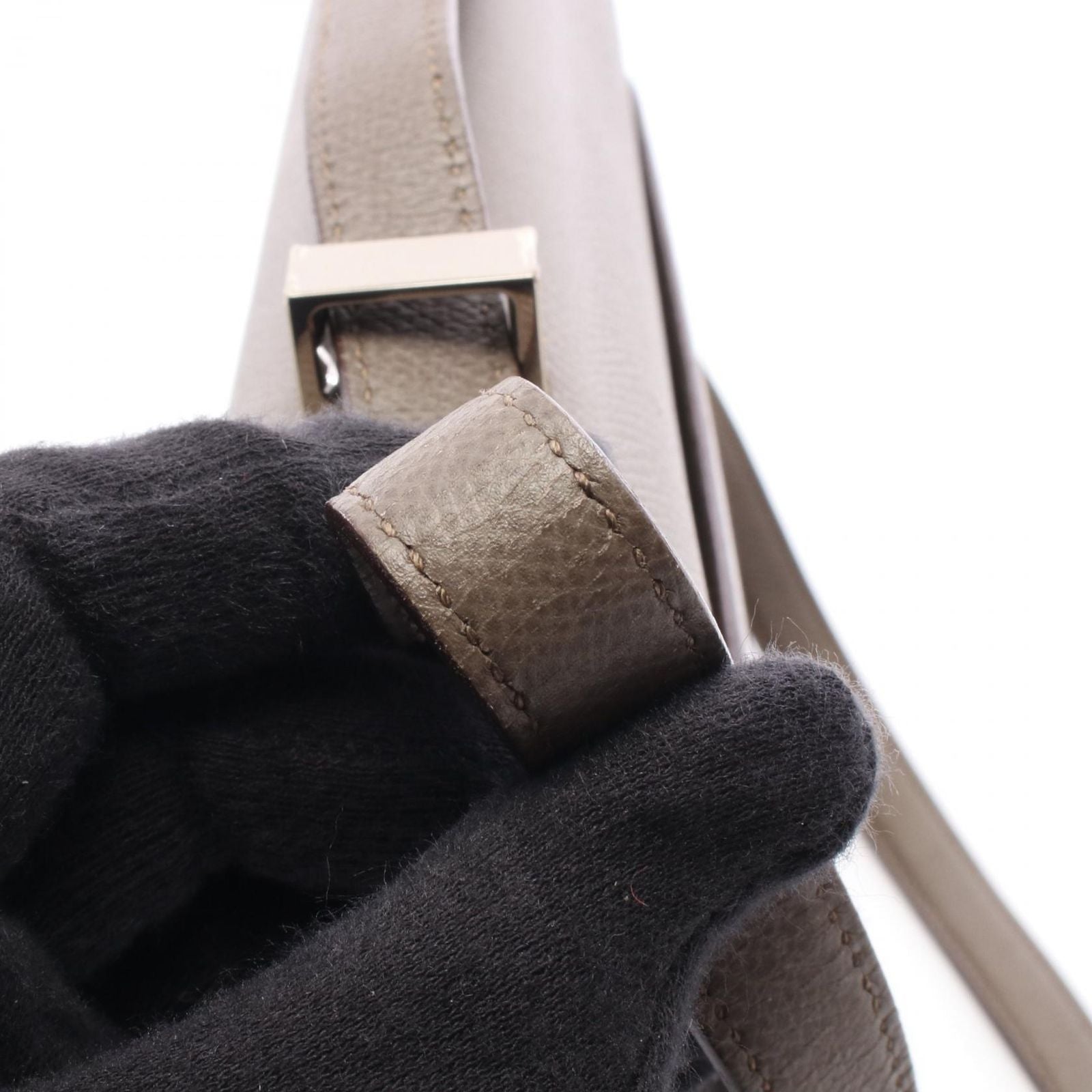 Hermes Shoulder Bag Etain — view 8