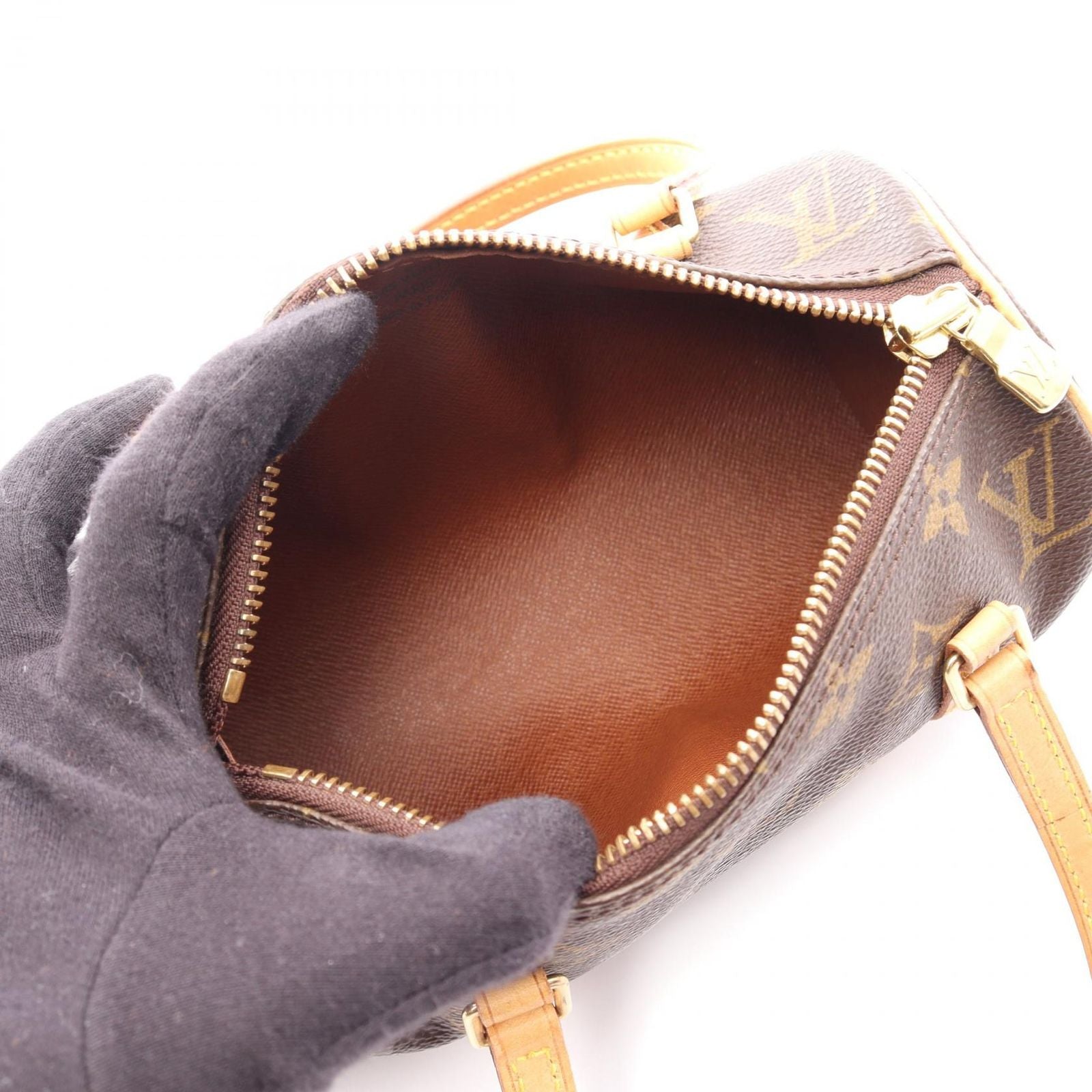 Louis Vuitton Handbag Mini Papillon Monogram Canvas Leather 19 — view 3