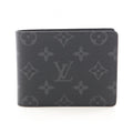 Louis Vuitton Bifold Wallet Portefeuille Multiple Monogram Eclipse Leather