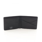 Louis Vuitton Bifold Wallet Portefeuille Multiple Monogram Eclipse Leather — view 3