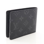 Louis Vuitton Bifold Wallet Portefeuille Multiple Monogram Eclipse Leather — view 2