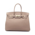 Hermes Handbag Birkin 35 Etoupe