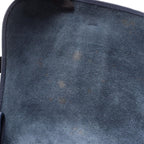 Hermes Shoulder Bag Bourlangue Navy Black Bourlangu — view 9