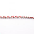 Chanel Shoulder Bag Quilted Round Red Lambskin Mini Chain — view 7