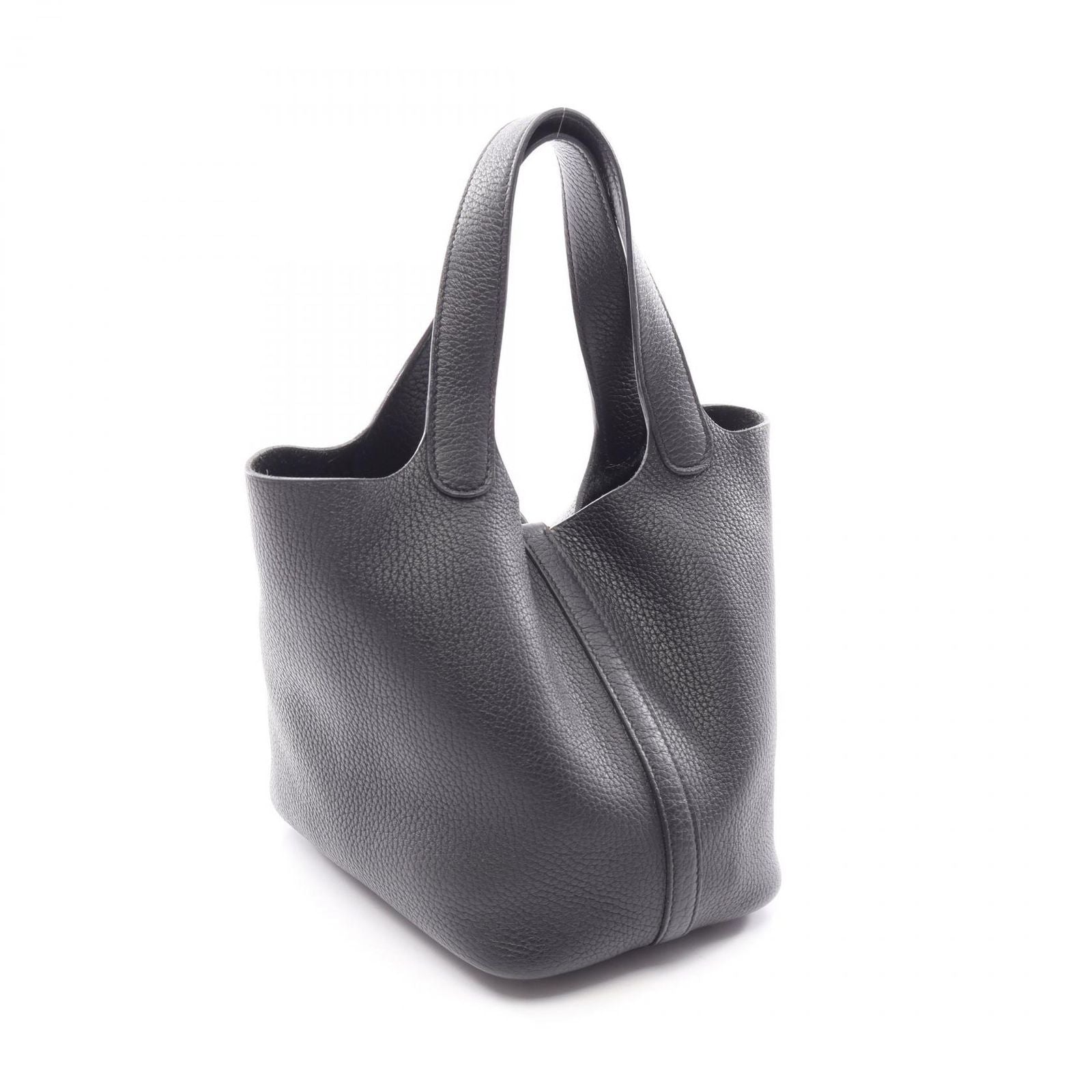 Hermes Handbag Picotin Lock PM Black Leather — view 2