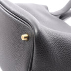 Hermes Handbag Picotin Lock PM Black Leather — view 6