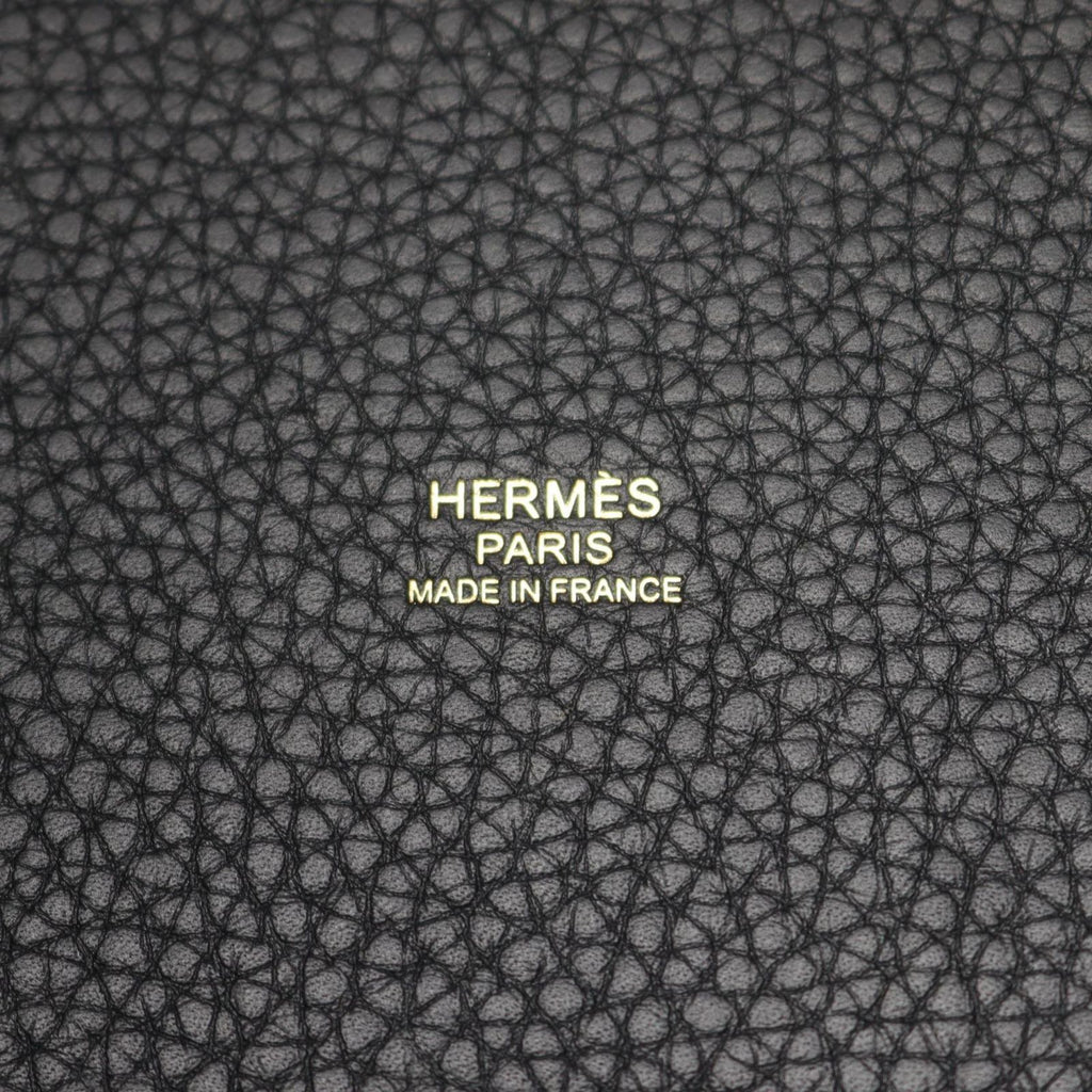 Hermes Handbag Picotin Lock PM Black Leather — view 4