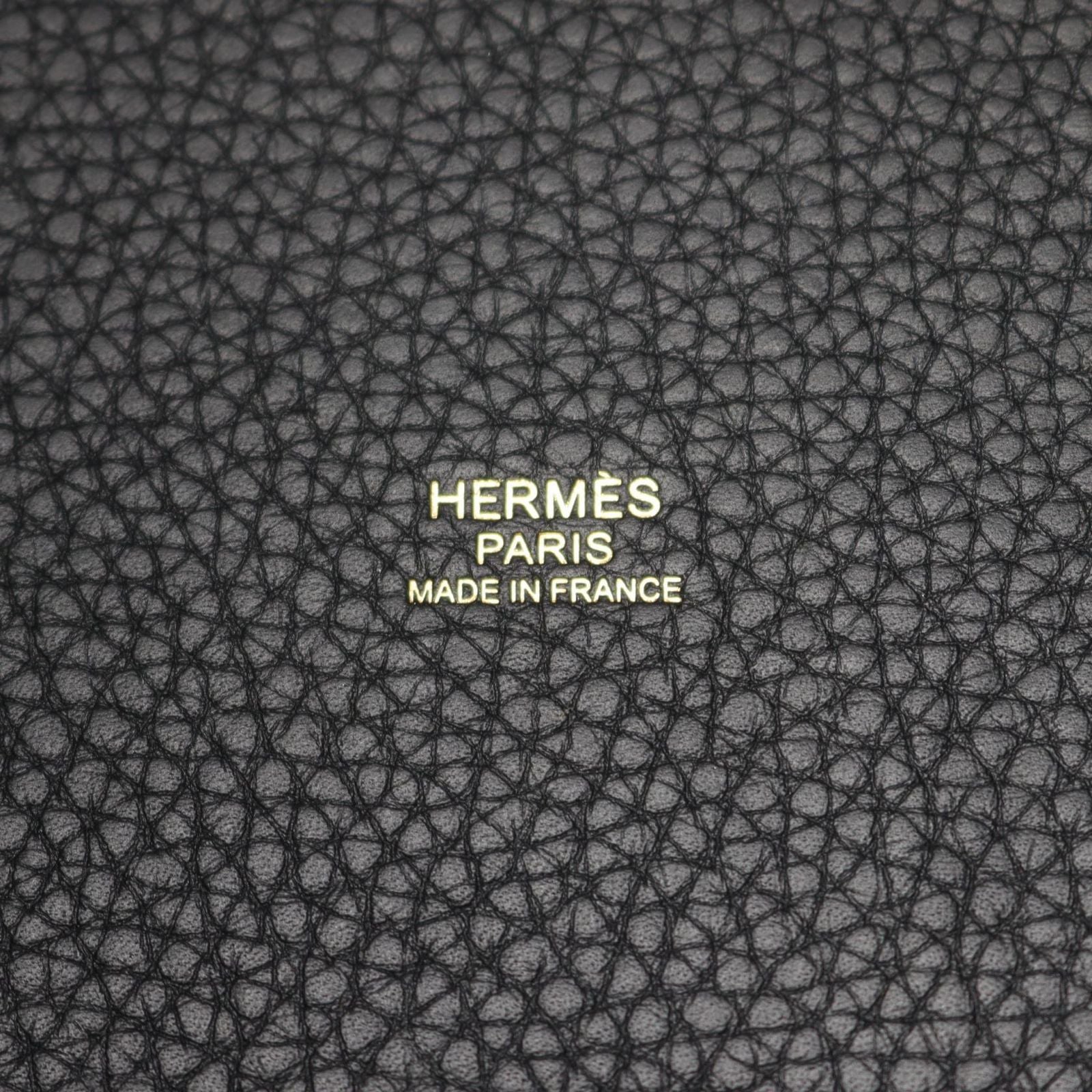 Hermes Handbag Picotin Lock PM Black Leather — view 4
