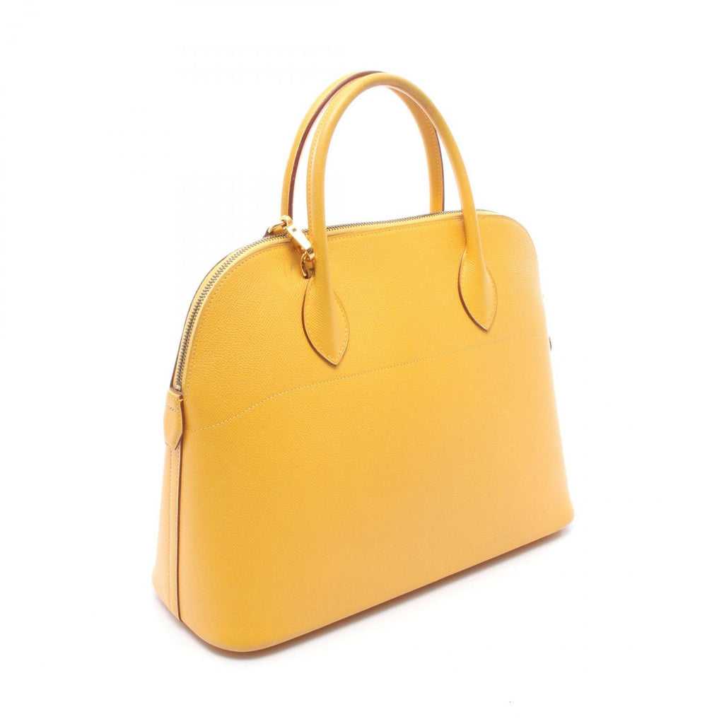 Hermes Handbag Bolide 35 Way Jaune Leather — view 2
