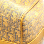 Dior Handbag Rango 26 Oblique 2-Way Yellow Canvas Leather — view 5