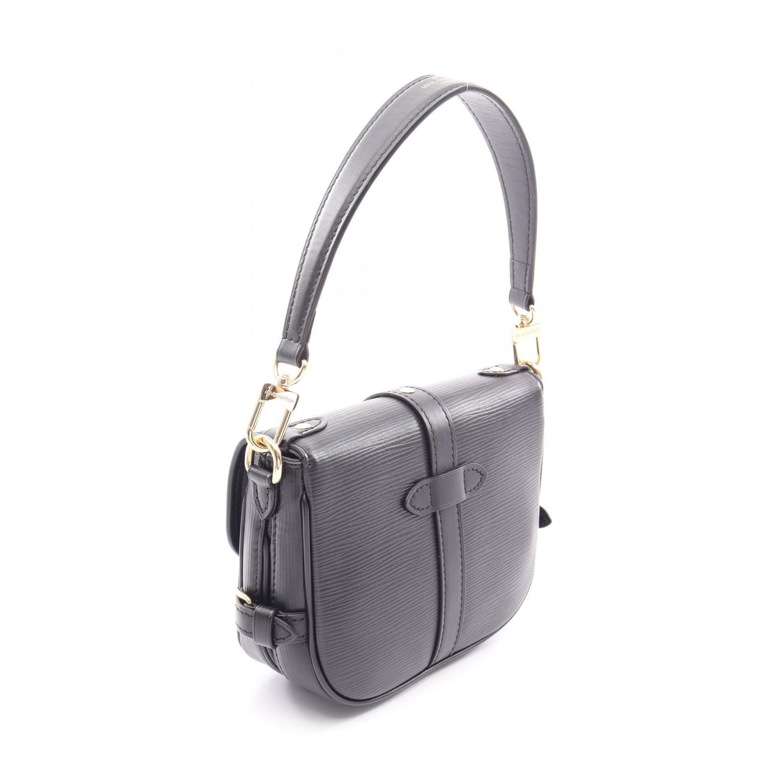 Louis Vuitton Handbag Saumur BB Epi Noir Leather — view 2