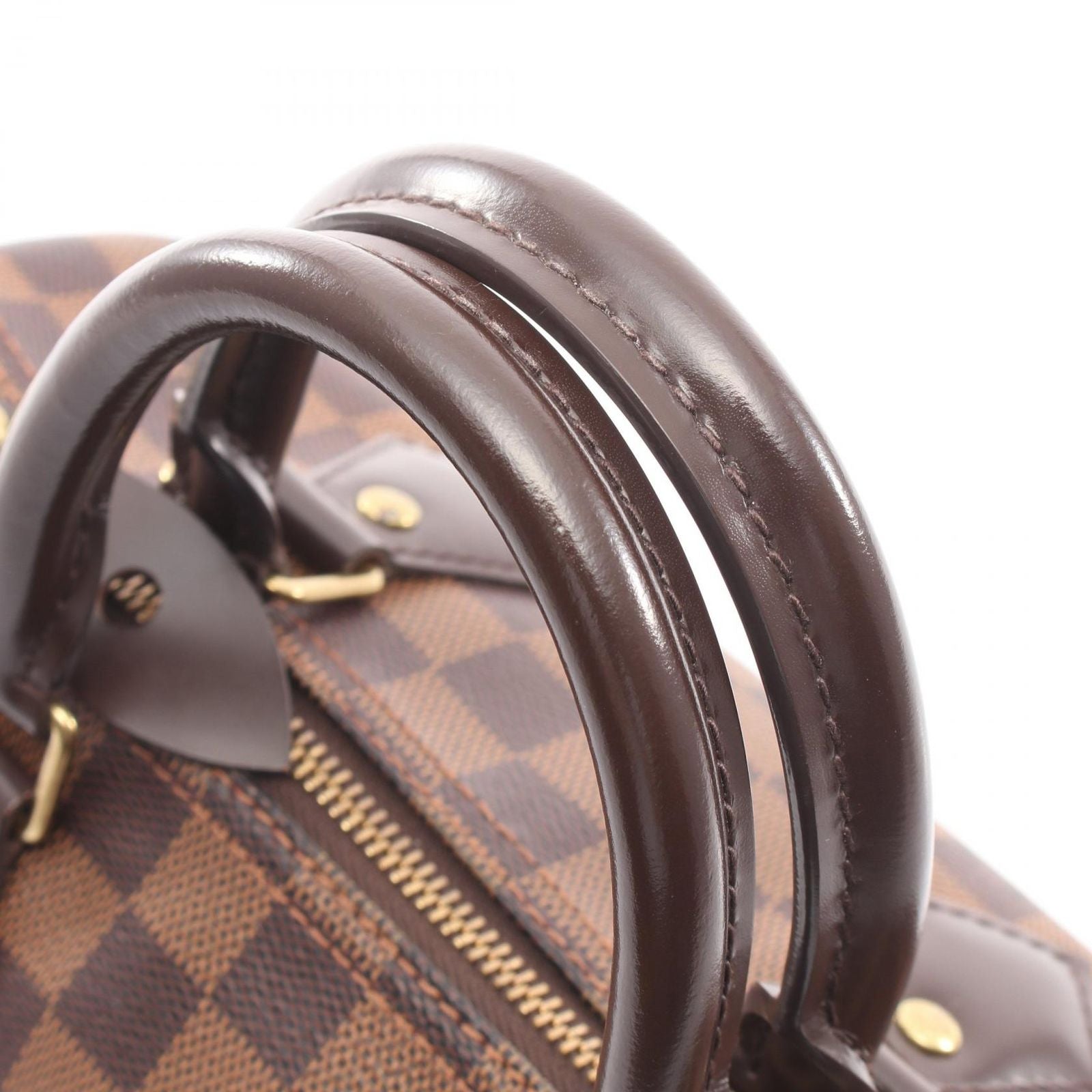 Louis Vuitton Handbag Speedy 25 Damier Ebene Canvas Leather — view 7