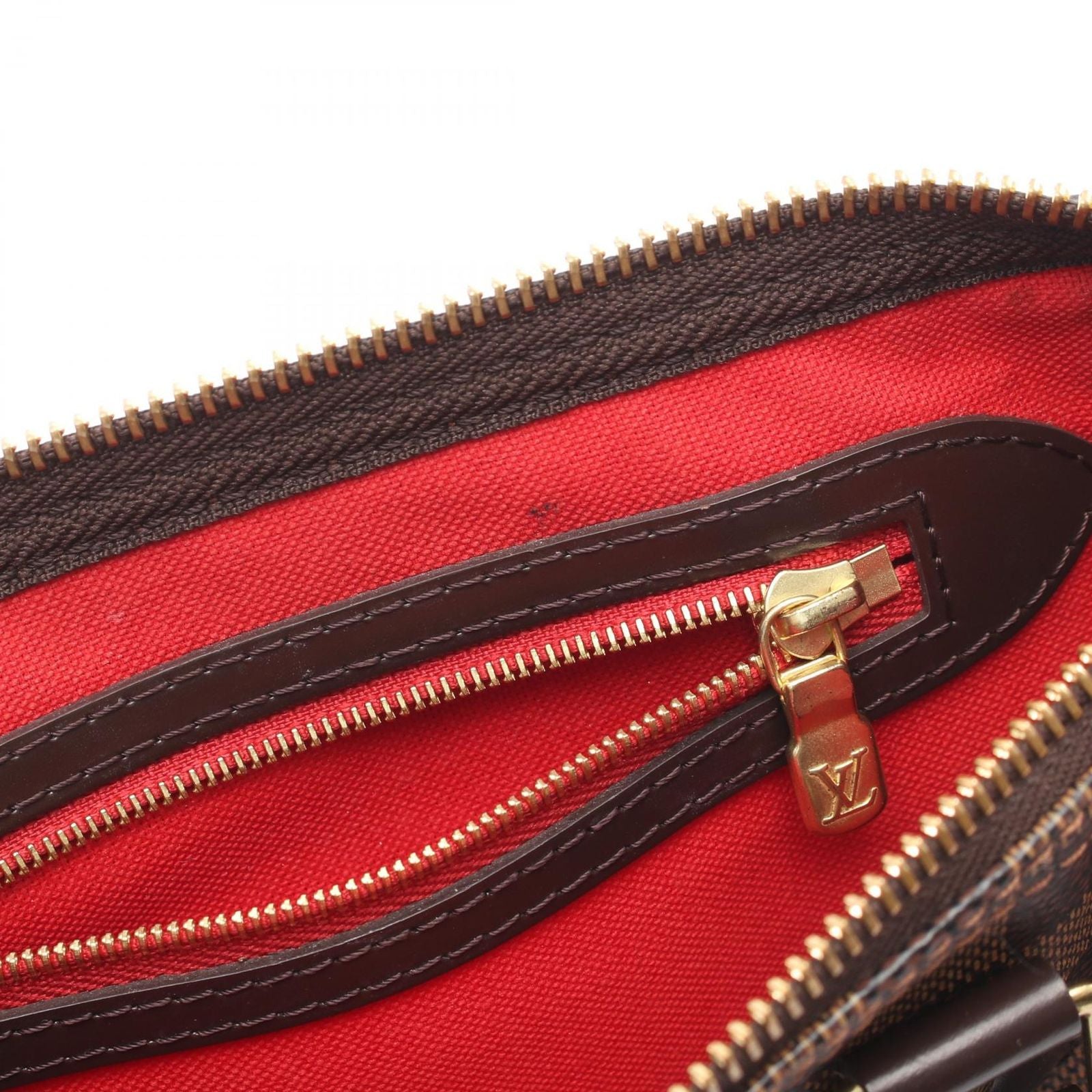 Louis Vuitton Handbag Speedy 25 Damier Ebene Canvas Leather — view 8