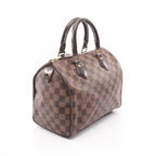 Louis Vuitton Handbag Speedy 25 Damier Ebene Canvas Leather — view 2