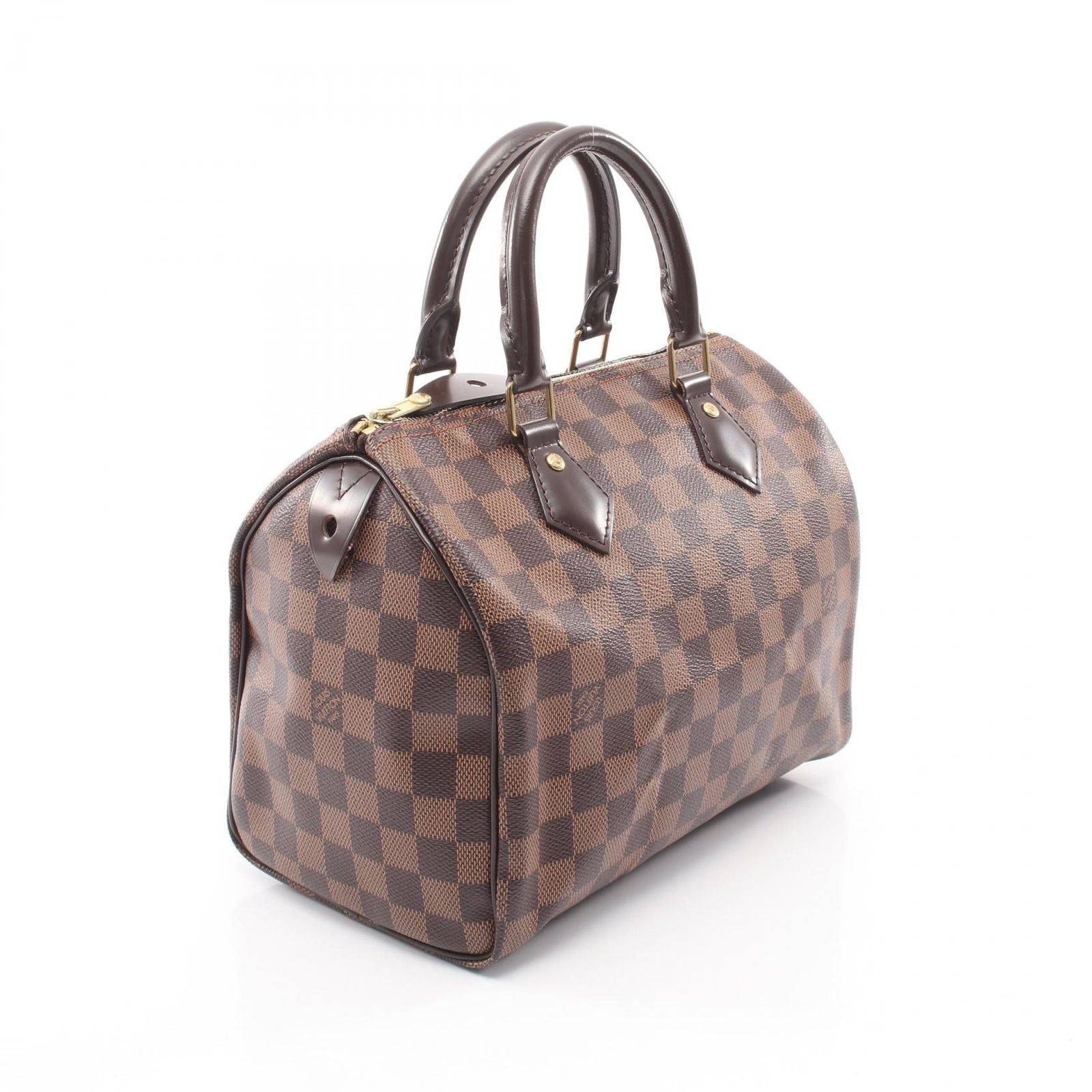 Louis Vuitton Handbag Speedy 25 Damier Ebene Canvas Leather — view 2