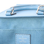 Louis Vuitton Handbag Sac Plat 2-Way Blue Leather Petite — view 8