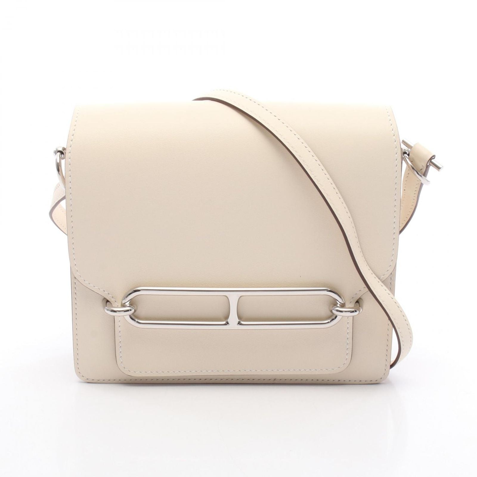 Hermes Shoulder Bag Sac Roulis Mini Nata Leather Calf
