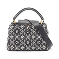 Louis Vuitton Handbag Capucines 2-Way Noir Leather