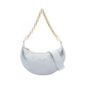 Louis Vuitton Shoulder Bag Oversum Bubble Glam 2-Way Blue Glacier Leather