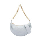 Louis Vuitton Shoulder Bag Oversum Bubble Glam 2-Way Blue Glacier Leather
