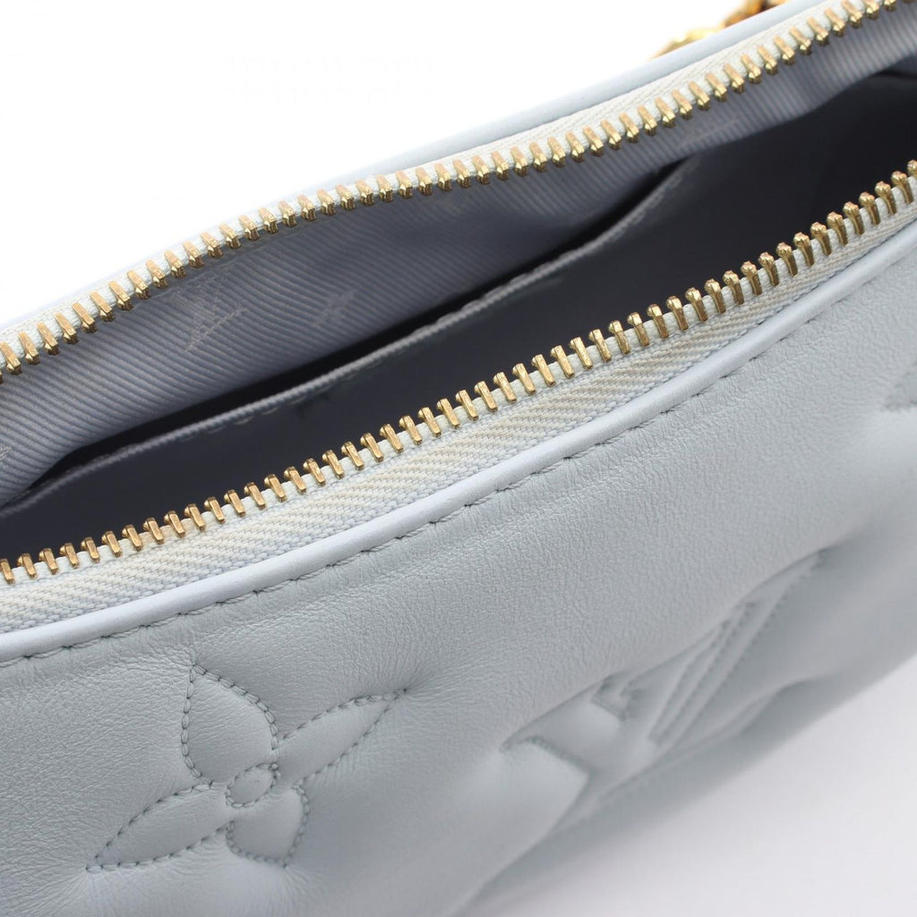 Louis Vuitton Shoulder Bag Oversum Bubble Glam 2-Way Blue Glacier Leather — view 7