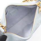Louis Vuitton Shoulder Bag Oversum Bubble Glam 2-Way Blue Glacier Leather — view 3