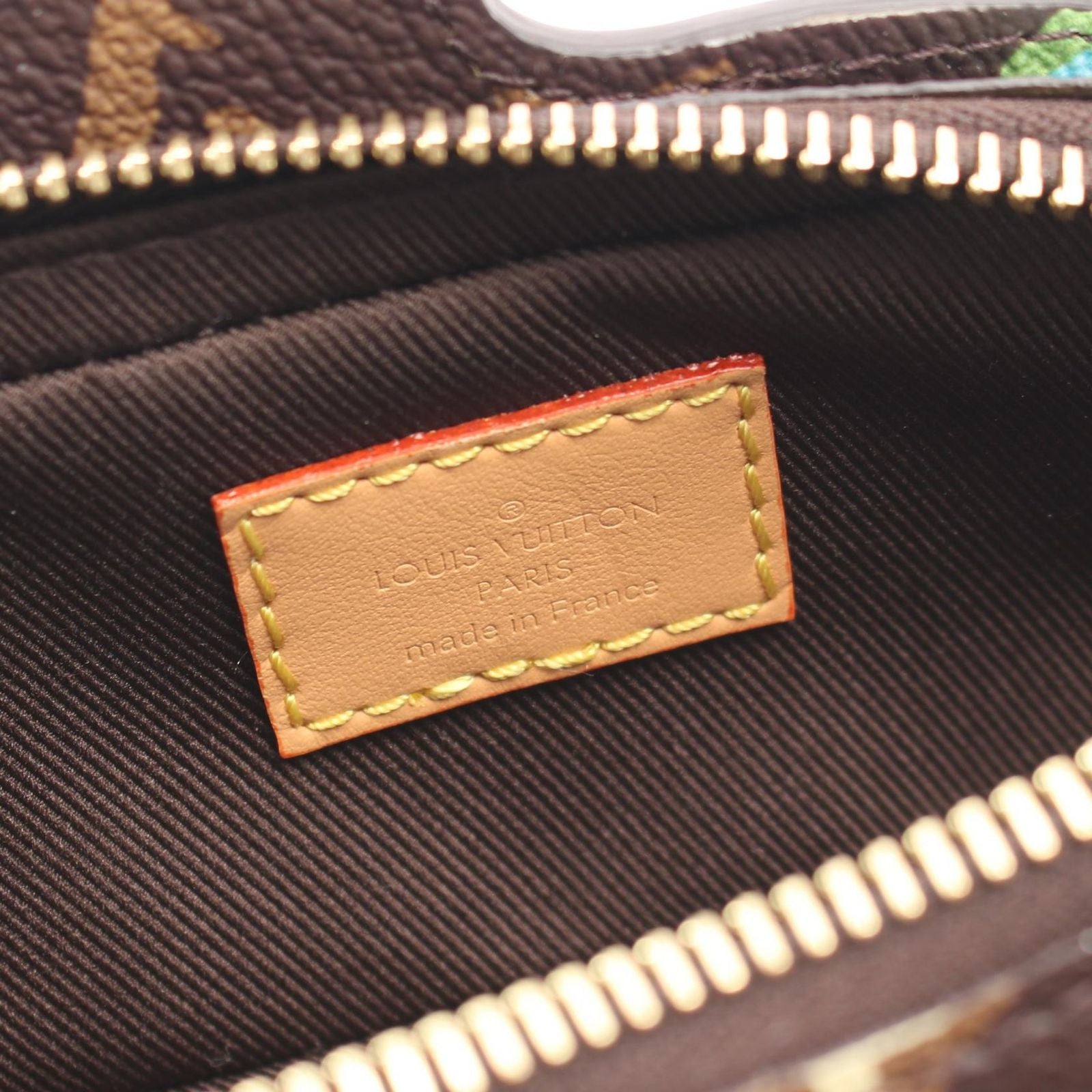 Louis Vuitton Shoulder Bag Dog on Strap Canvas Leather — view 4