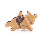 Louis Vuitton Shoulder Bag Dog on Strap Canvas Leather
