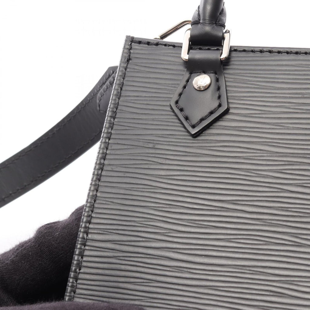 Louis Vuitton Handbag Petite Sac Plat 2-Way Noir Leather — view 7