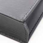 Louis Vuitton Handbag Petite Sac Plat 2-Way Noir Leather — view 6