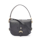 Louis Vuitton Handbag Saumur BB 2-Way Noir Leather