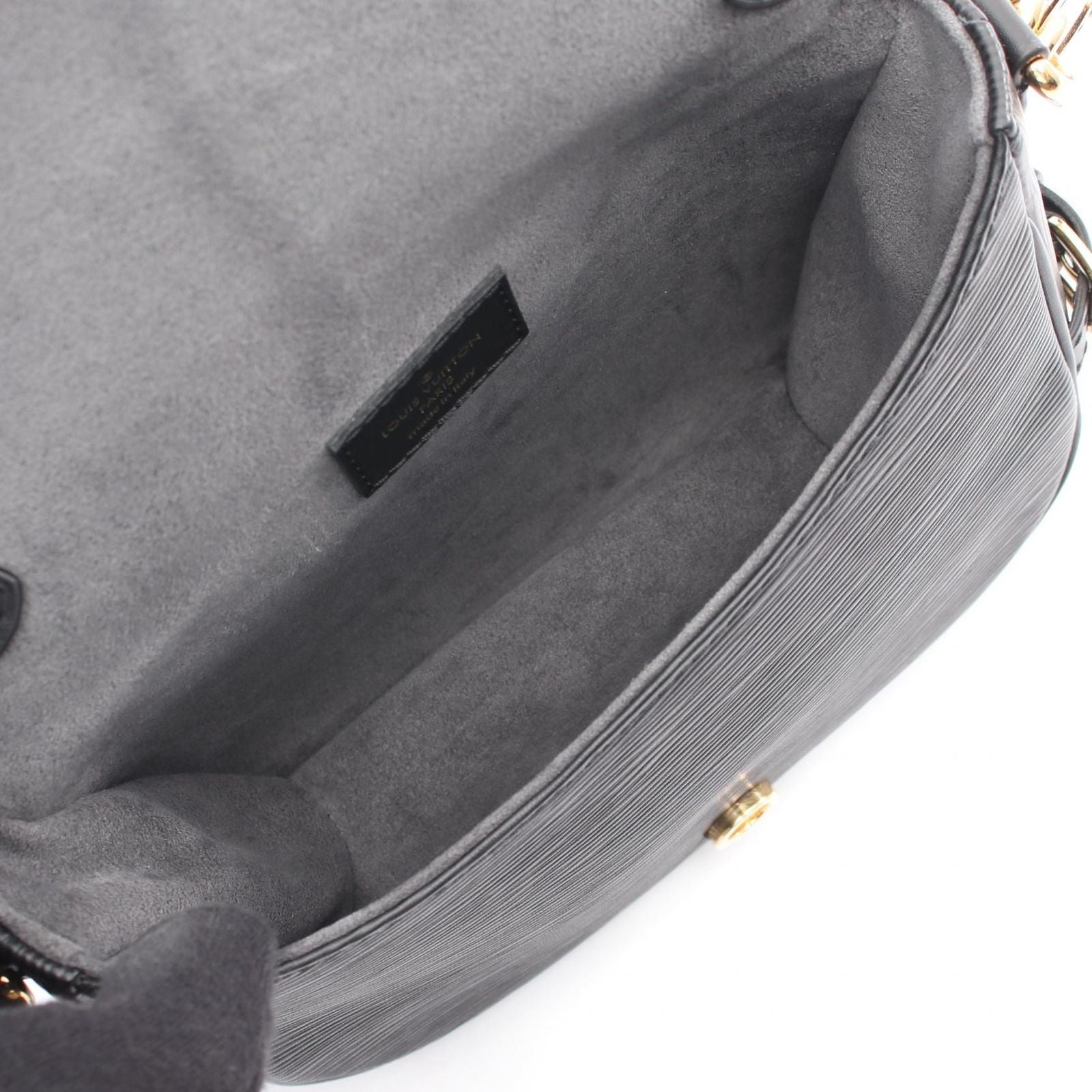 Louis Vuitton Handbag Saumur BB 2-Way Noir Leather — view 3