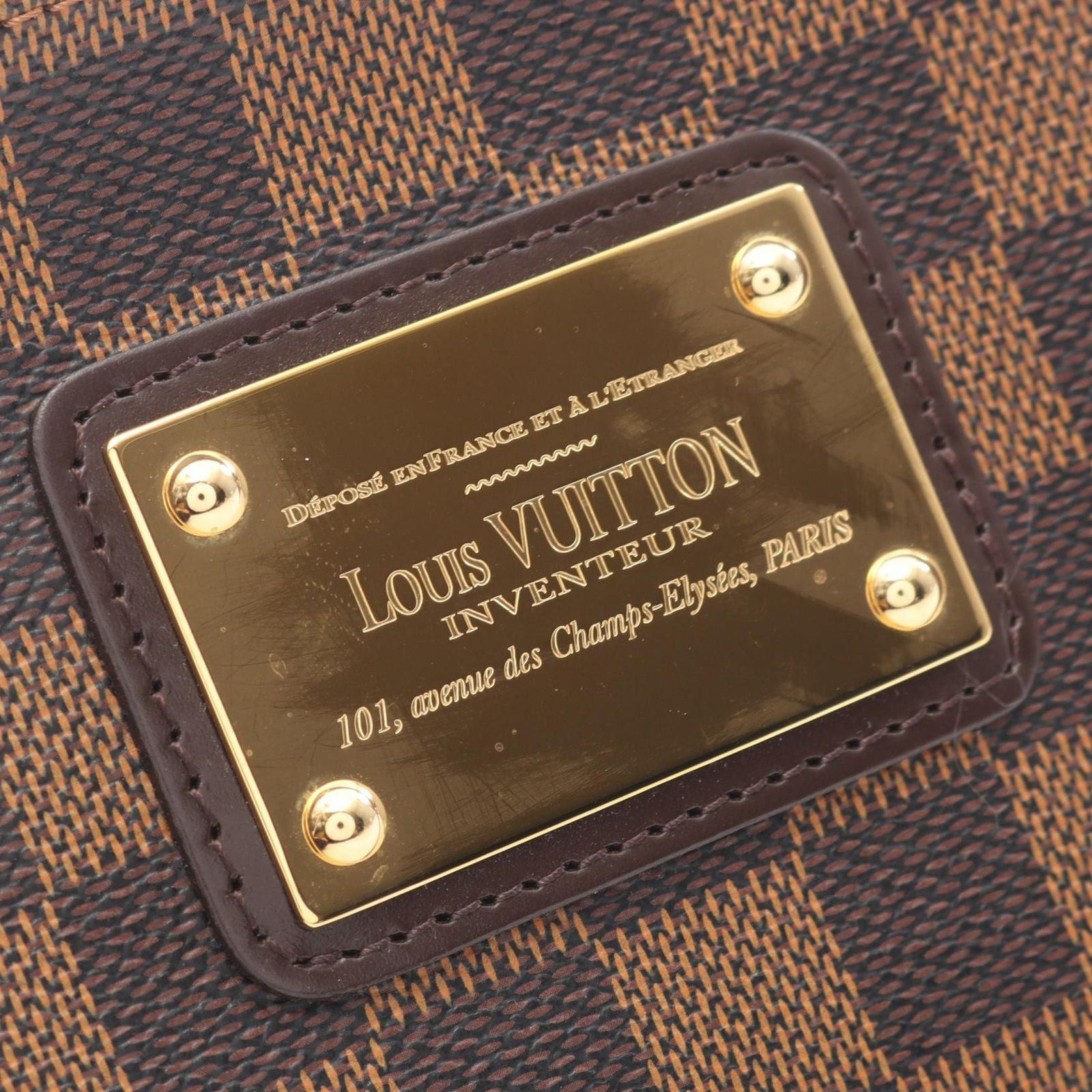 Louis Vuitton Handbag 2-Way Canvas Leather — view 7