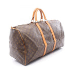 Louis Vuitton Boston Bag Keepall 55 Monogram Canvas Leather — view 2