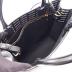 Celine Tote Small Vertical Cover Triomphe 2-Way Black Canvas Leather — view 3