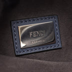 Fendi Handbag Peekaboo Regular 2-Way Blue Leather — view 4