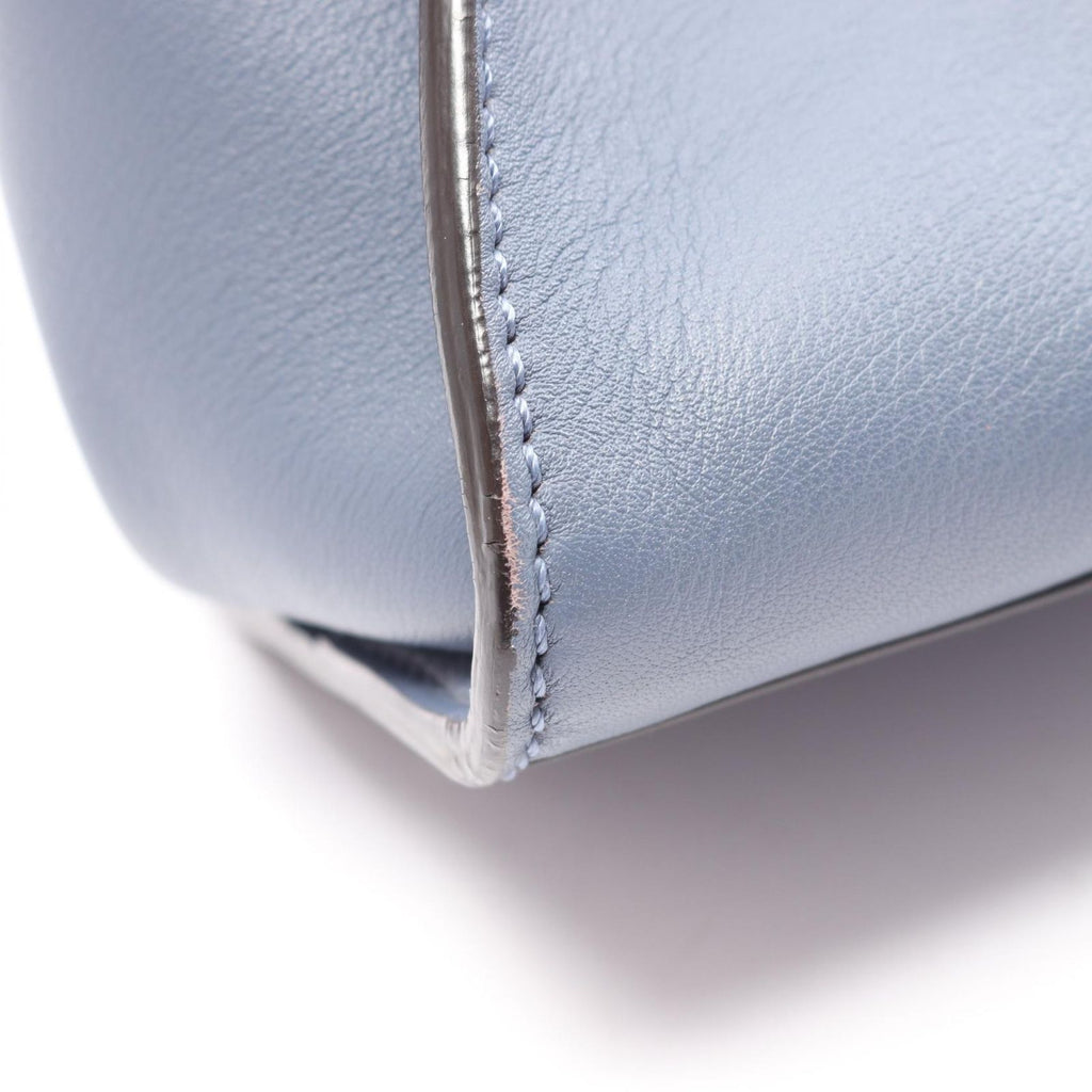 Fendi Handbag Peekaboo Regular 2-Way Blue Leather — view 7