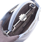 Fendi Handbag Peekaboo Regular 2-Way Blue Leather — view 3
