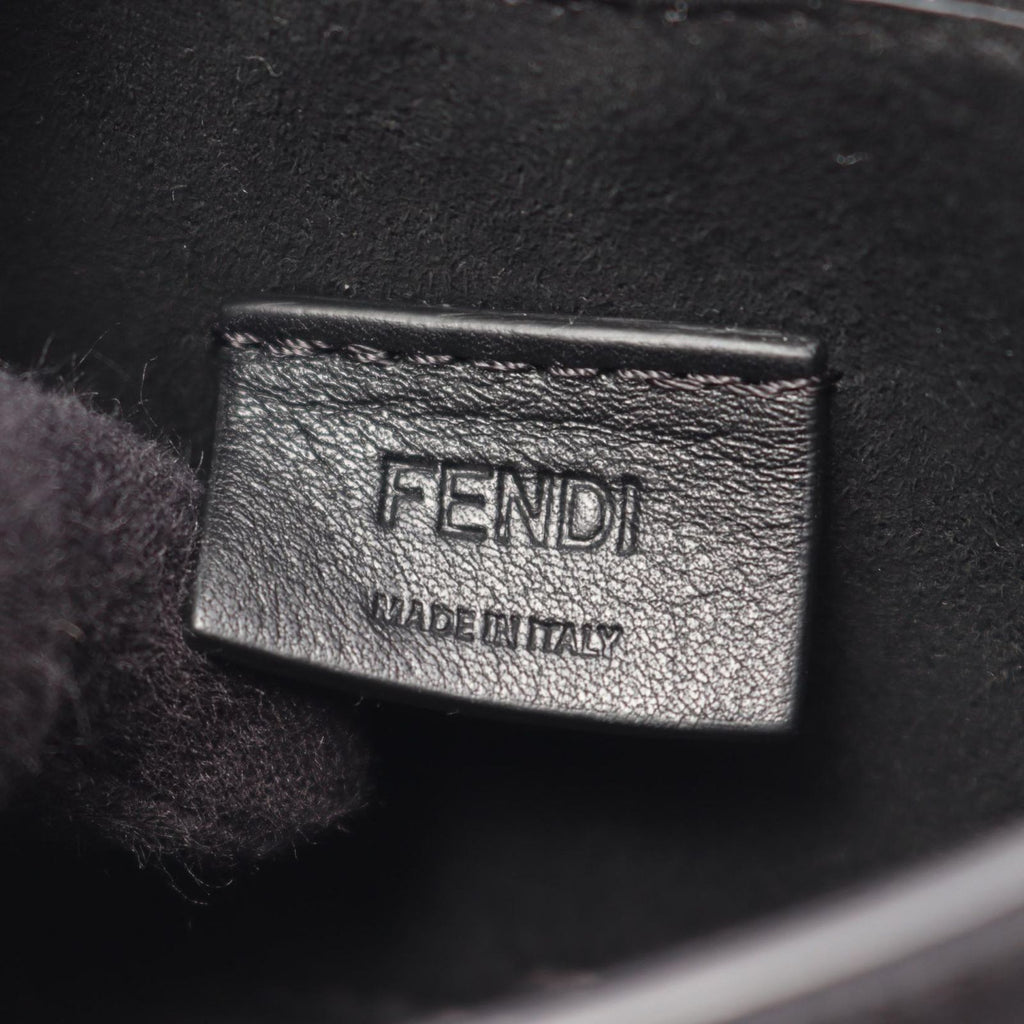 Fendi Shoulder Bag Camon Nano Black Leather — view 4