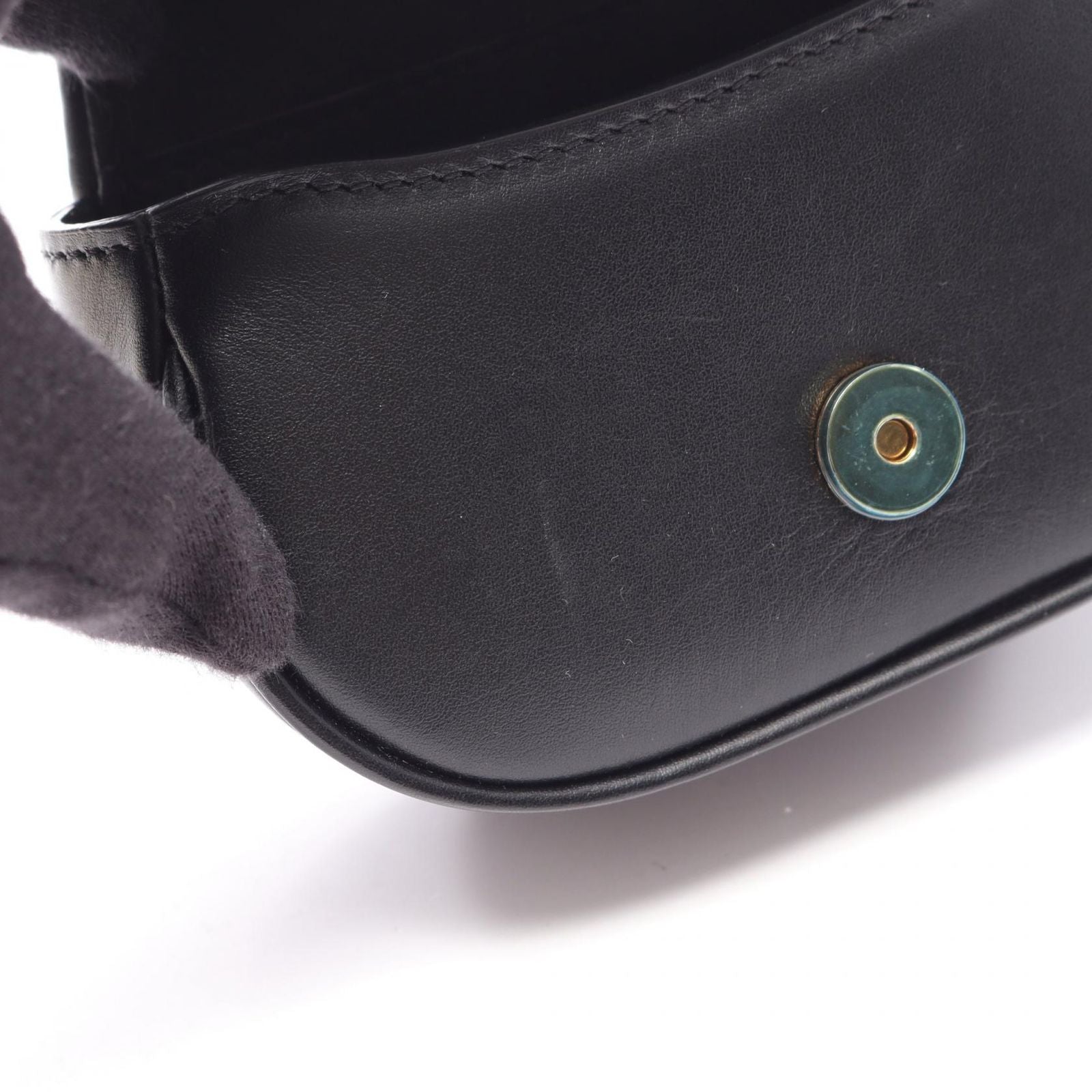 Fendi Shoulder Bag Camon Nano Black Leather — view 5