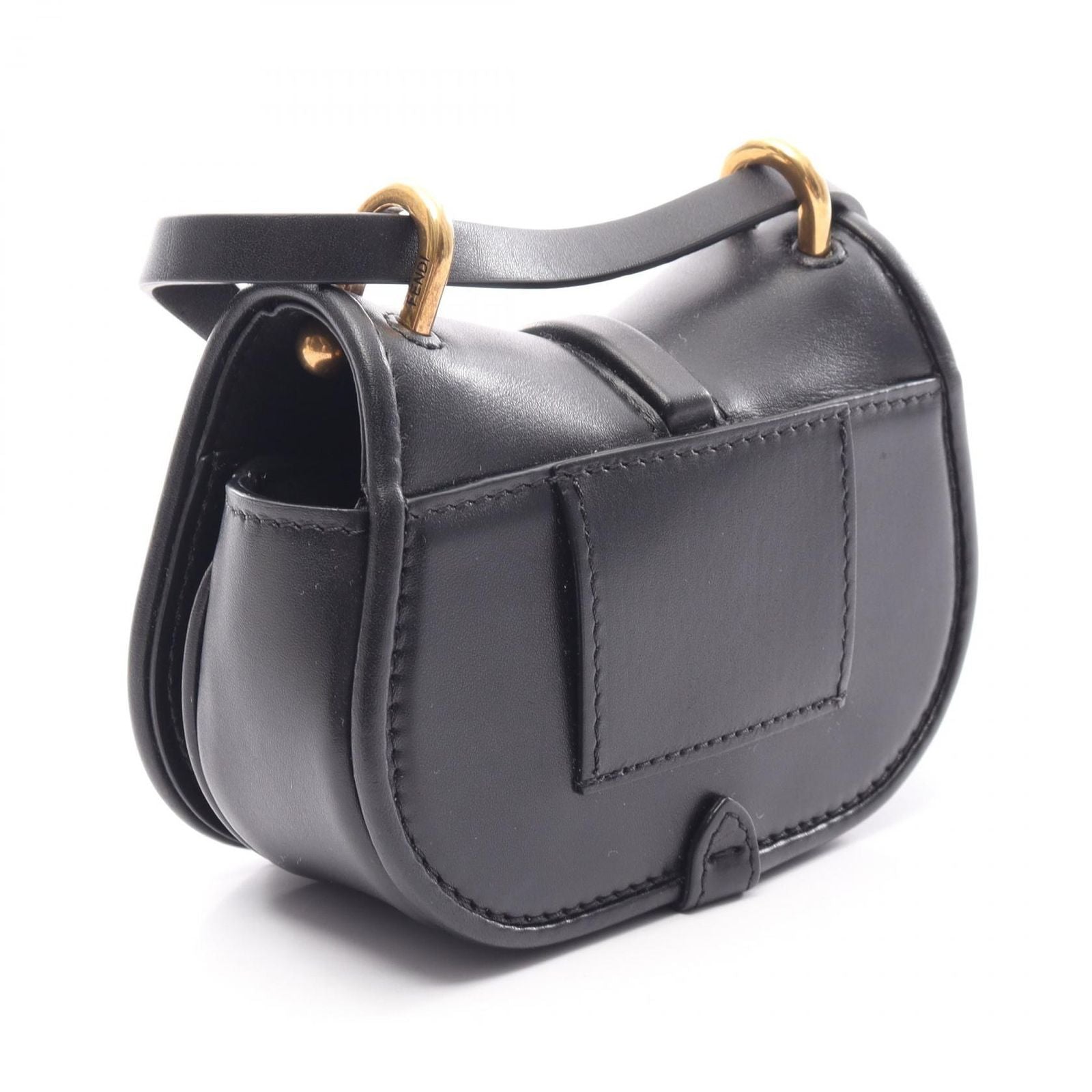 Fendi Shoulder Bag Camon Nano Black Leather — view 2