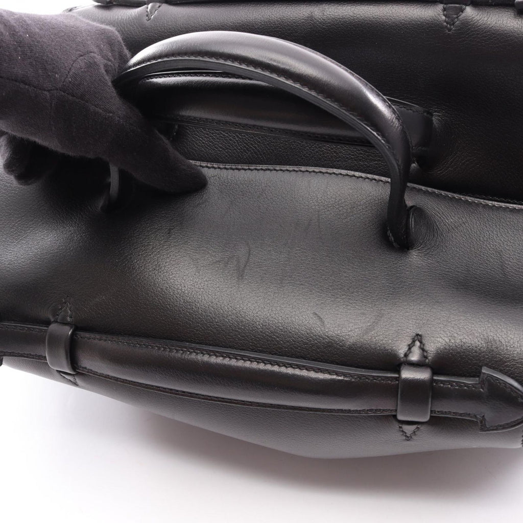 Hermes Handbag Oxa 2-Way Black Leather — view 9