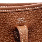 Hermes Shoulder Bag Evelyne TPM Gold Amazon — view 4
