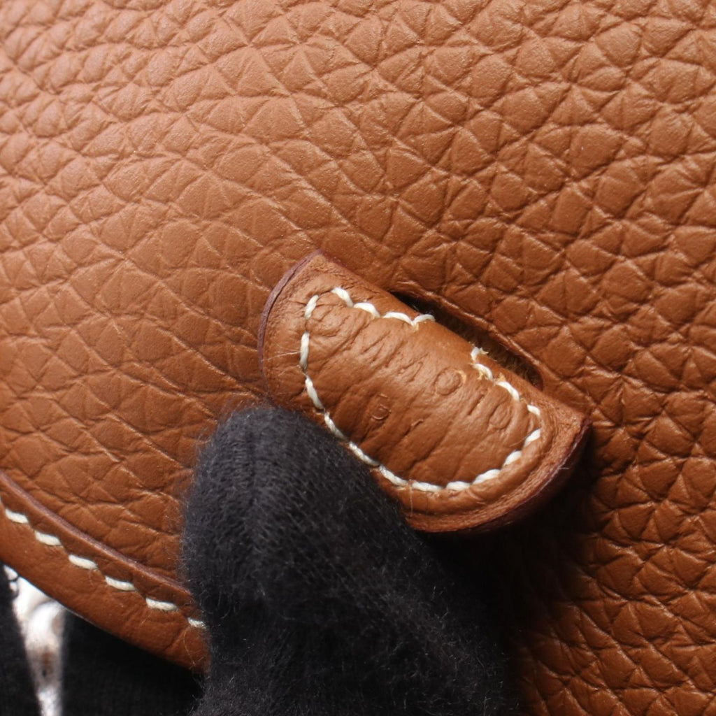 Hermes Shoulder Bag Evelyne TPM Gold Amazon — view 5