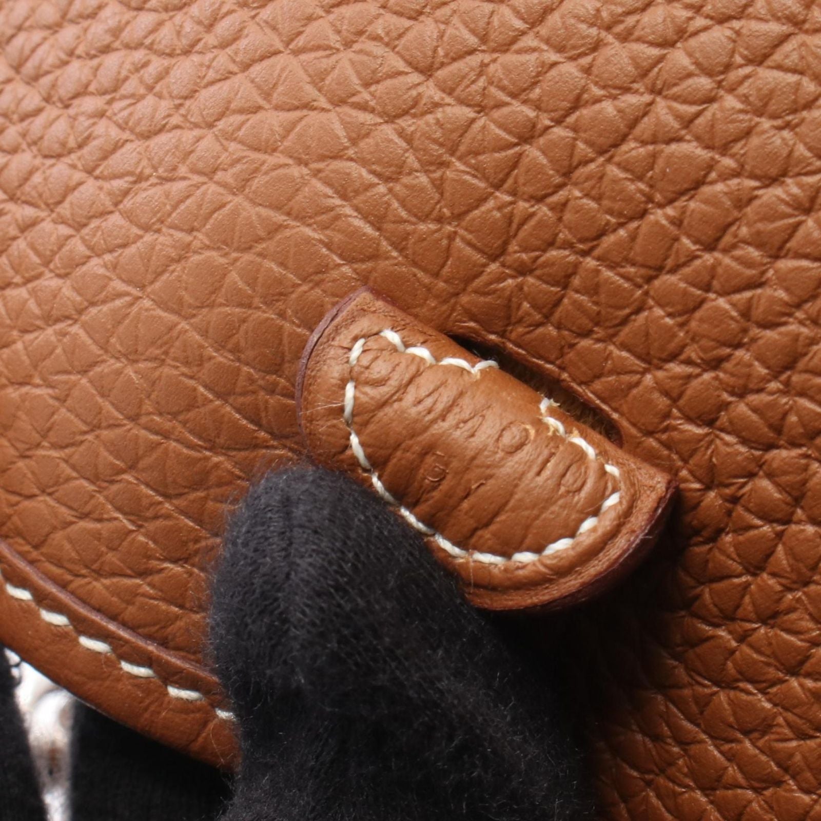 Hermes Shoulder Bag Evelyne TPM Gold Amazon — view 5