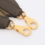 Hermes Shoulder Strap Bandouliere Sangle Cazac Vert Loden Dune Canvas — view 3