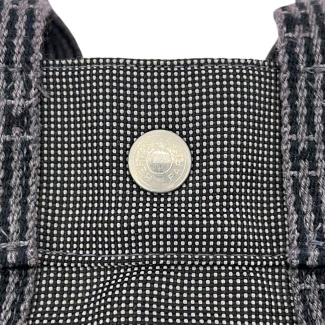 Hermes Tote Her PM Gray Her Line Handbag Canvas — view 9